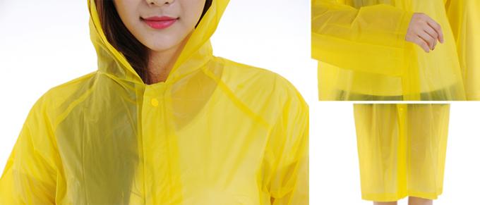 Il CE/ISO9001 ha approvato la mantella da pioggia di plastica, cappotto impermeabile eliminabile del laboratorio