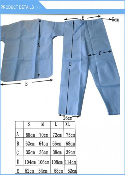 Lo short collega il vestito con un manicotto eliminabile della tuta della marina, medico sfrega l'iso del vestito approvato