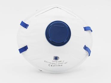 Tipo maschera eliminabile di FFP2, maschera di Earloop di polvere valvolata respirabile