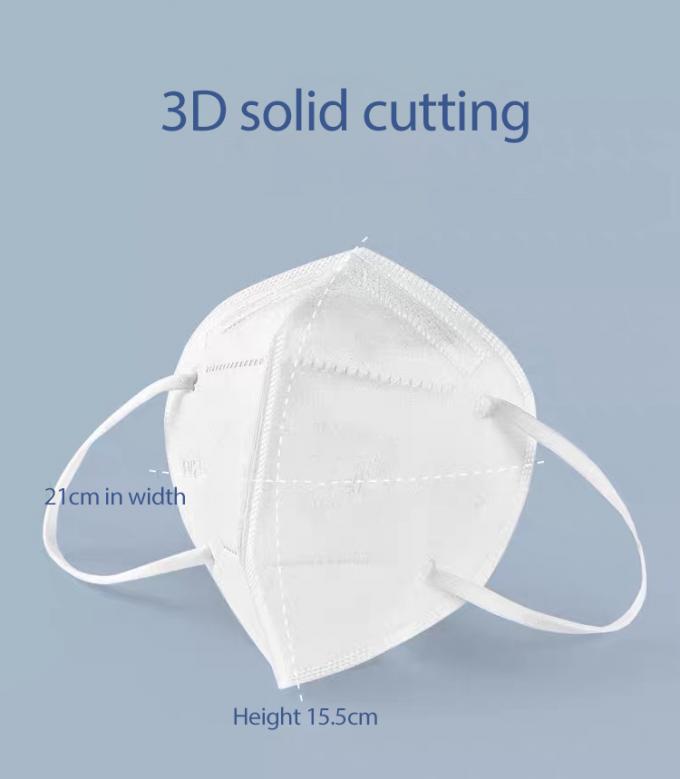 Maschera eliminabile piana di antivirus N95 del respiratore FFP2 del popolare verticale comodo della maschera