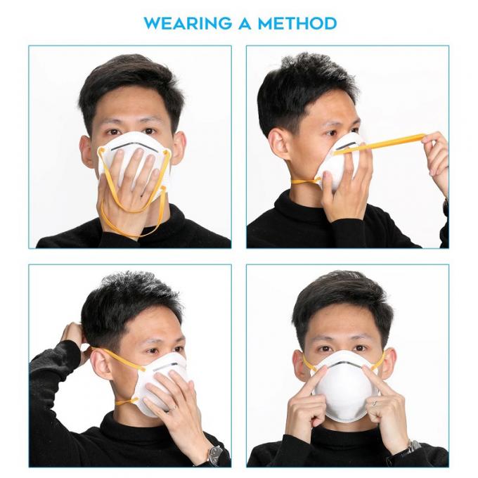 Maschera antipolvere della tazza FFP2/maschera non tessuta multifunzionale di protezione respiratore respirabile della maschera