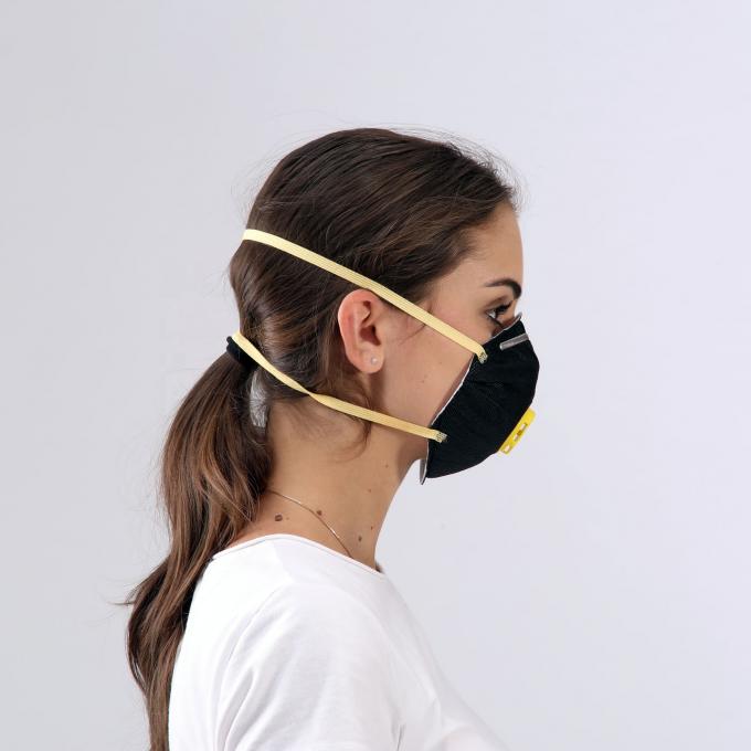 Maschera di polvere eliminabile di forma della tazza, maschera della tazza di FFP1/FFP2 con la valvola