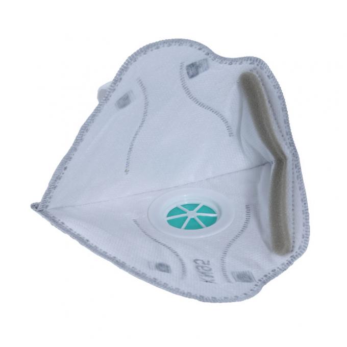 Maschera di polvere colorata maschera piegante protettiva FFP2 di salute con anti inquinamento della valvola