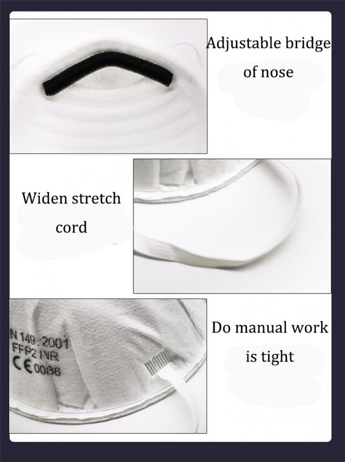 Maschera amichevole della tazza FFP2 di Eco, maschera polverizzata del respiratore per il luogo pubblico