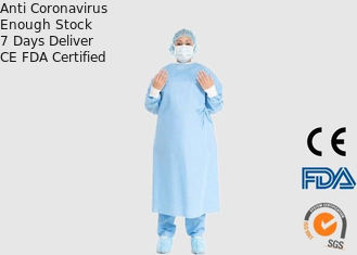 Vario colore di dimensione su ordinazione eliminabile dell'abito chirurgico per medico/ospedale