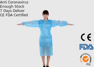 Indumenti medici eliminabili non tessuti, iso del CE blu dell'abito chirurgico approvato