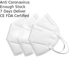Logo non tessuto pieghevole durevole del virus di strato esterno della maschera FFP2 anti su misura