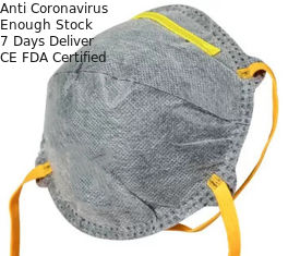Maschera di protezione amichevole respirante facile della polvere della pelle della maschera della tazza FFP2 anti per protezione della polvere