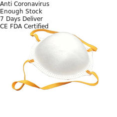 Maschera di protezione polverizzata della polvere FFP2 di protezione a forma di eliminabile della tazza