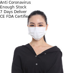 Maschera di protezione eliminabile di 3 pieghe dell'anti polvere, maschera di protezione eliminabile non tessuta
