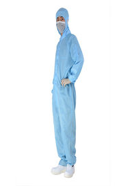 L'isolamento blu di decorazione antipolvere abbiglia l'abbigliamento medico con le cuciture ultrasoniche