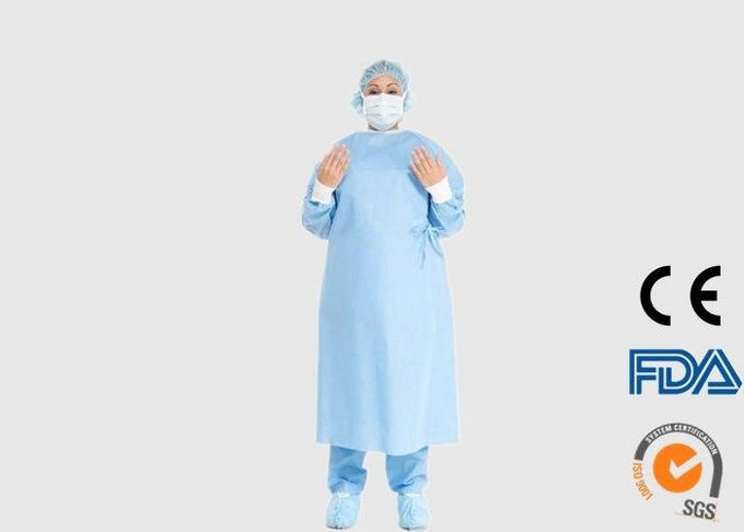 Medico eliminabile della prova della polvere sfrega, abiti dentari eliminabili dell'anti sangue