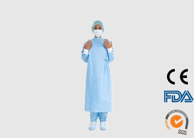 Vario colore di dimensione su ordinazione eliminabile dell'abito chirurgico per medico/ospedale