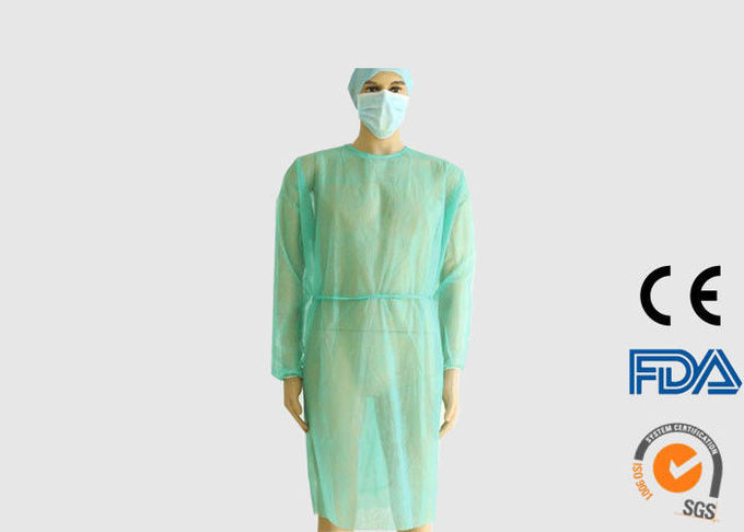 30g l'abbigliamento medico eliminabile, pp ha ricoperto gli abiti di isolamento dell'ospedale del PE