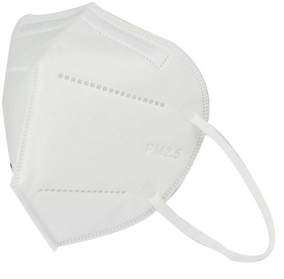 Maschera eliminabile piegante piana della Anti-polvere del tessuto della maschera FFP2 del popolare verticale non